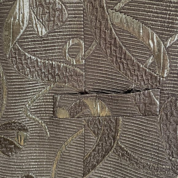 NWOT Versace Classic V2 Lurex Brocade Bow Pattern Waistcoat- Size 52 - Picture 5 of 10